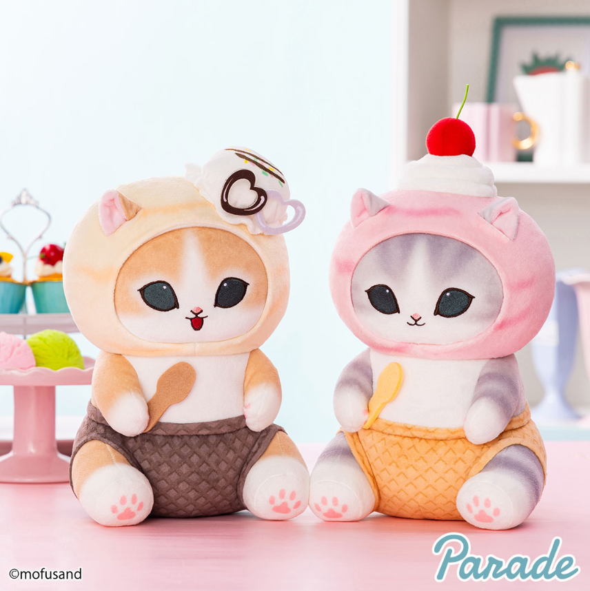 2026/5/28入荷】mofusand PM ドームクッション“サメにゃん” | クレーン